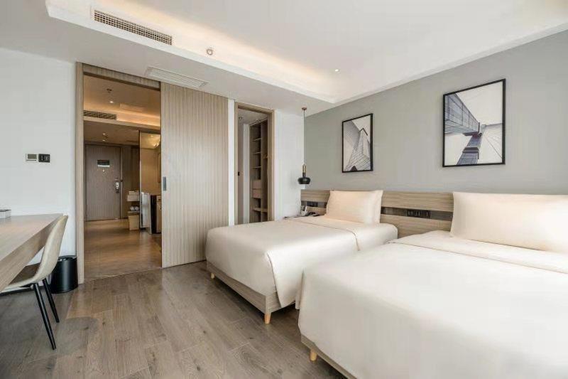 Atour Hotel Suzhou Railway Station North Square Bole Shi Kültér fotó